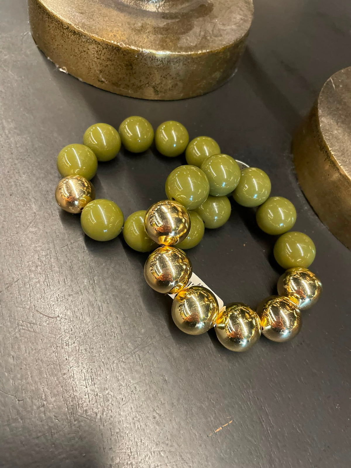 Kralen armband groen