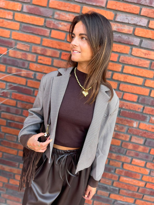 Blazer geruit