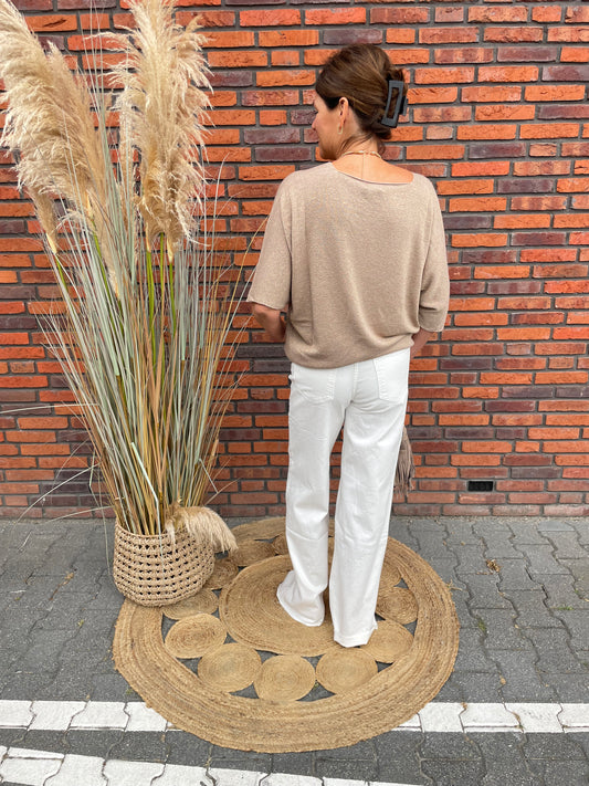 Truitje Triple Nine glitter beige