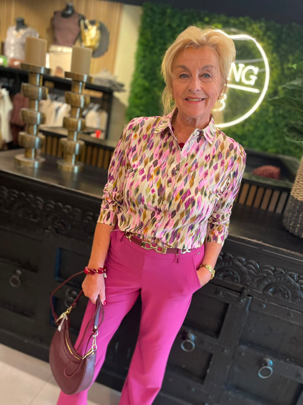 Mi Piace - Travelblouse Sweet Lilac
