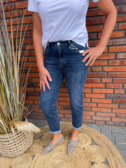 Mom jeans blauw HM329-6