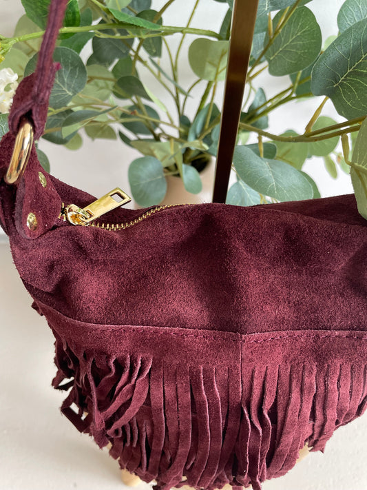 Tas Deluxe Franjels bordeaux
