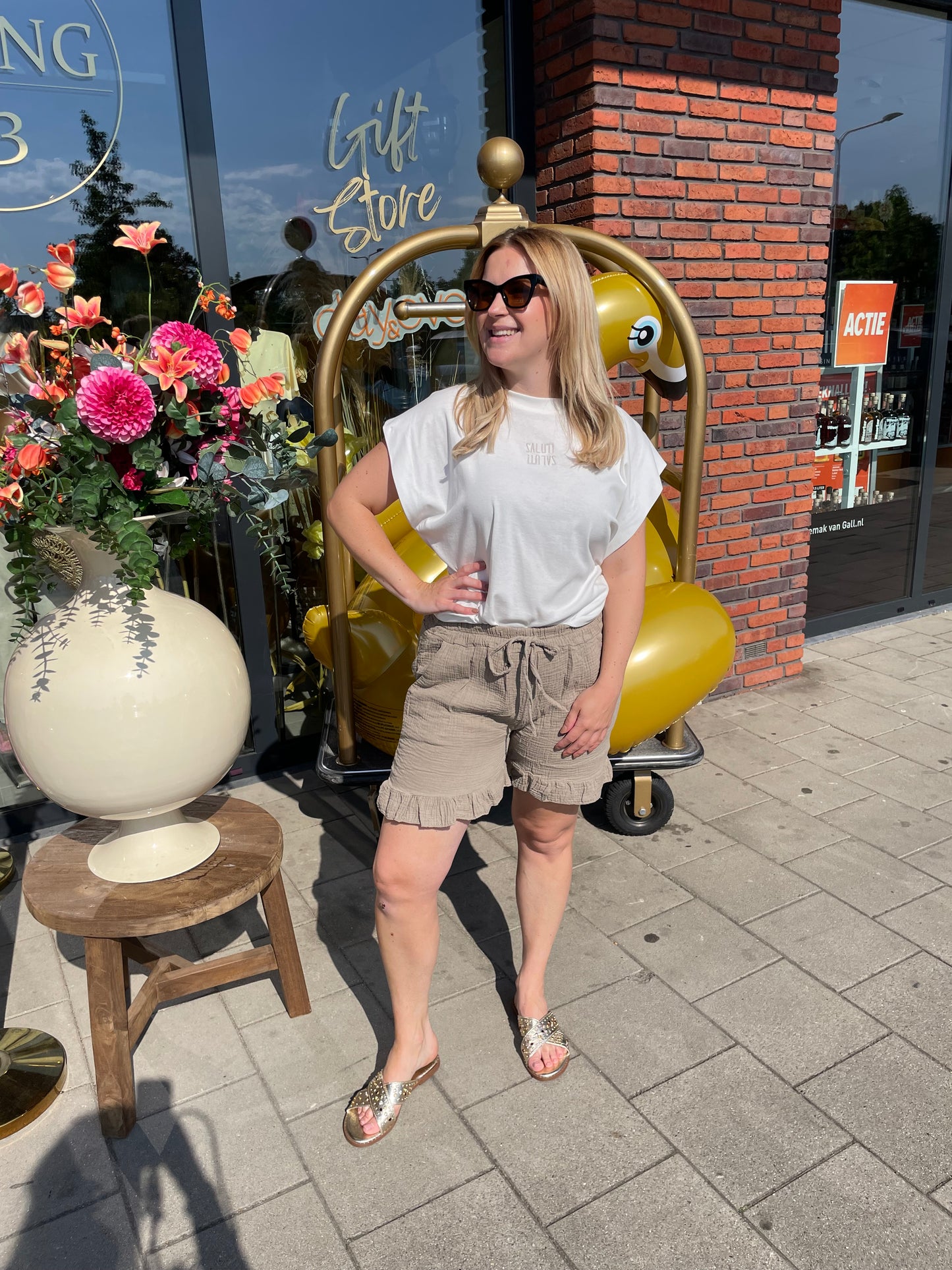 Korte broek Ruffle