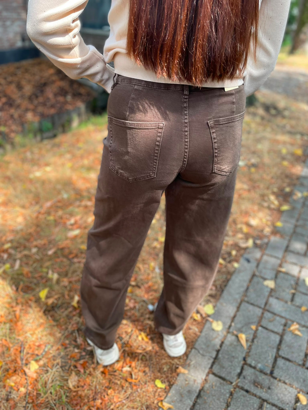 Ballon Jeans bruin