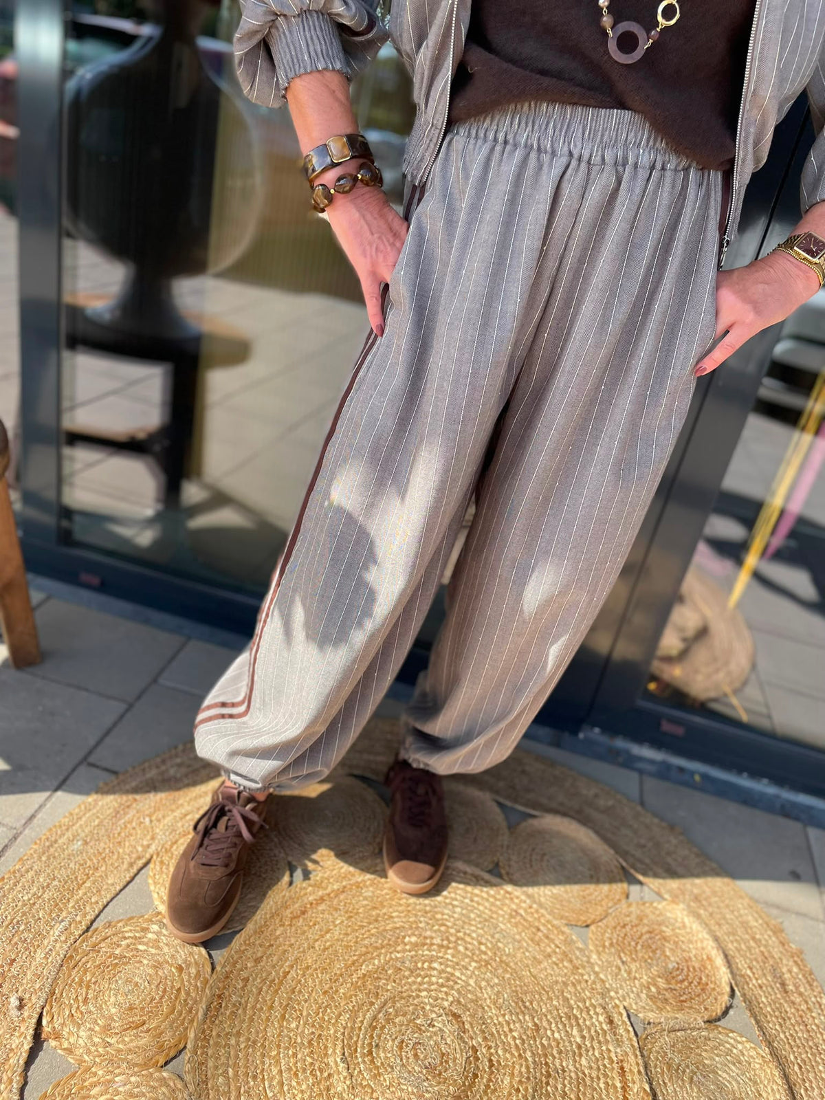 Broek Fenne streep