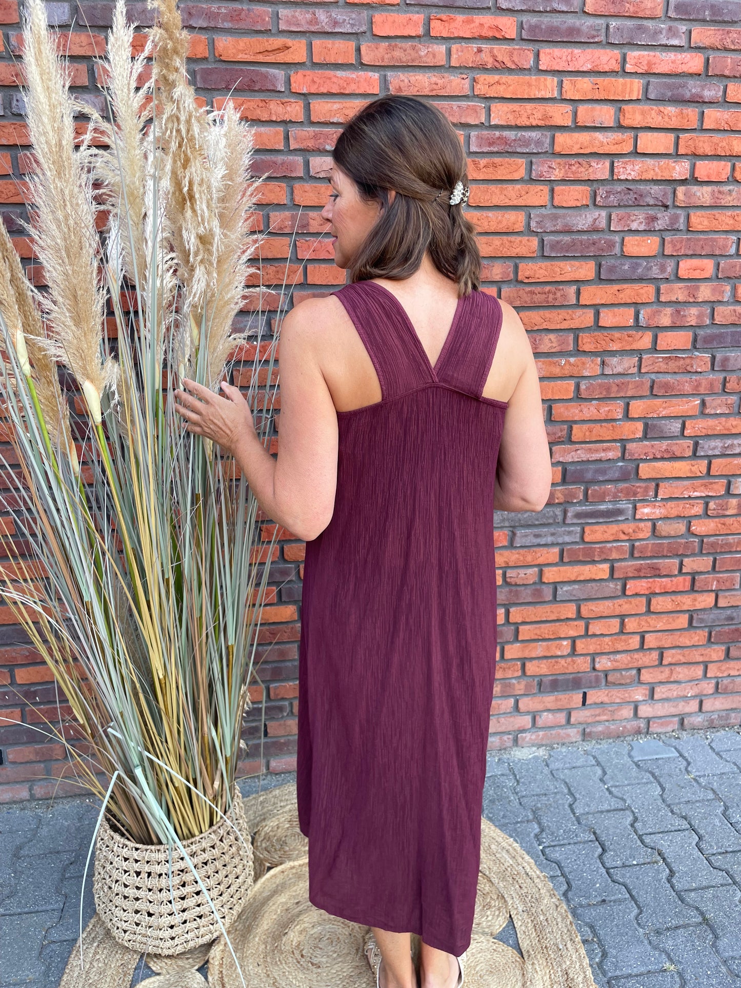 Jurk Marleen Bordeaux
