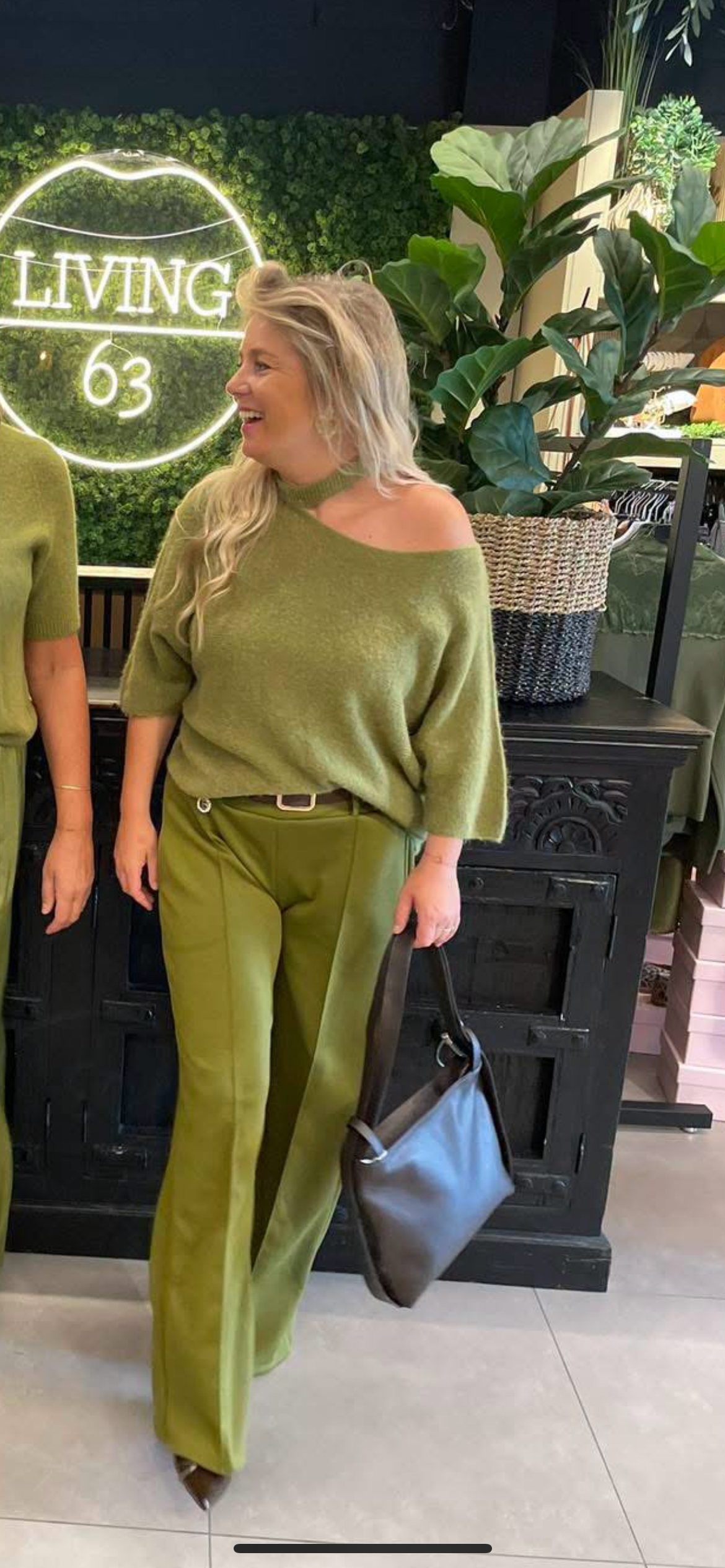 Pantalon groen
