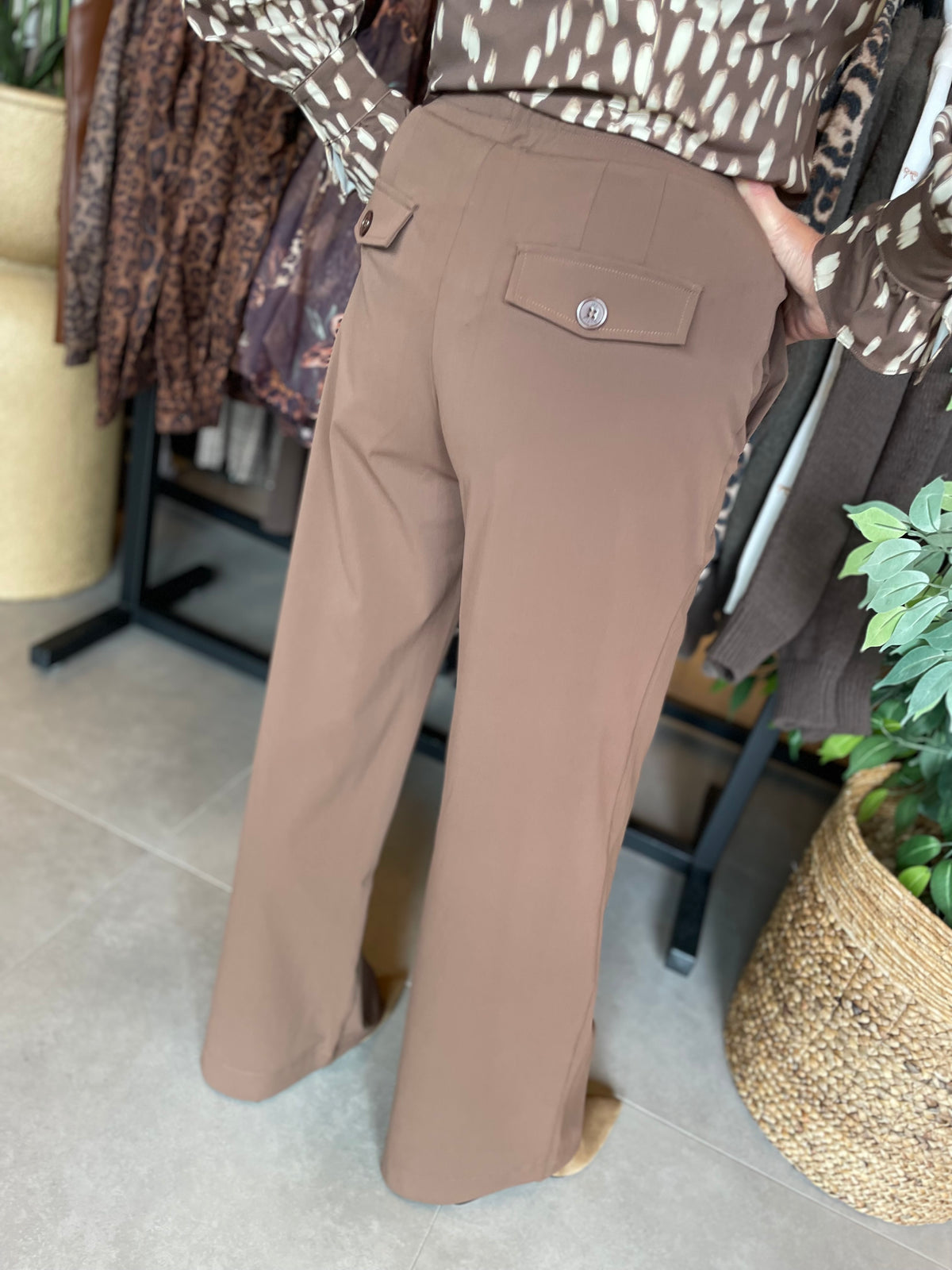 Mi Piace - Broek chestnut (MP202884A)