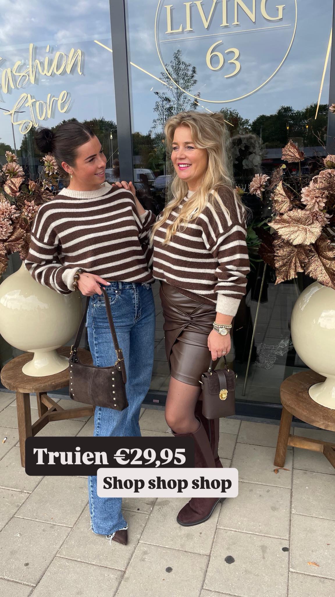 Gestreepte trui MUSTHAVE