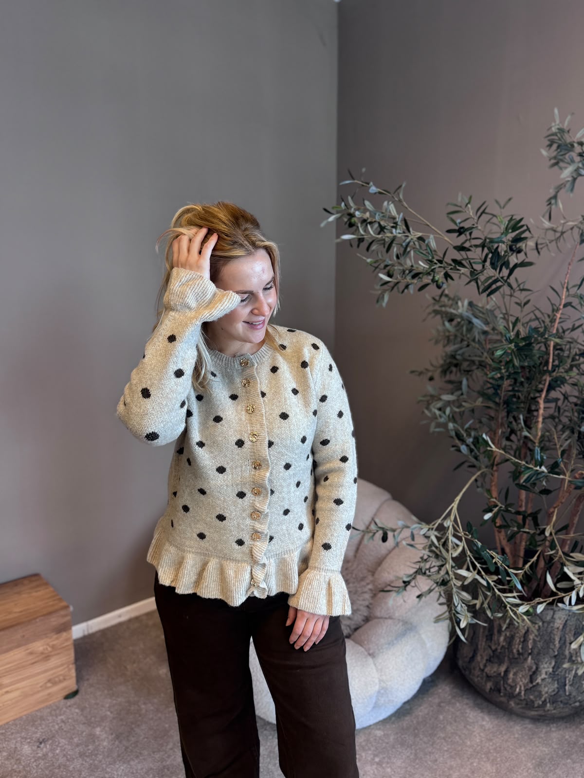 Vestje Elle dots