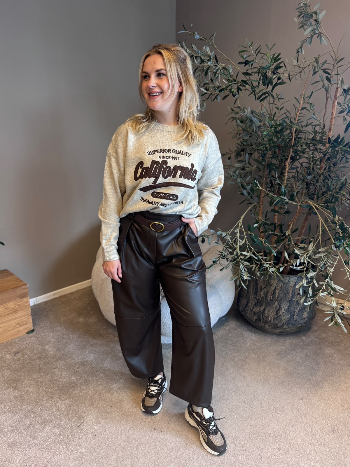Trui Califonia beige