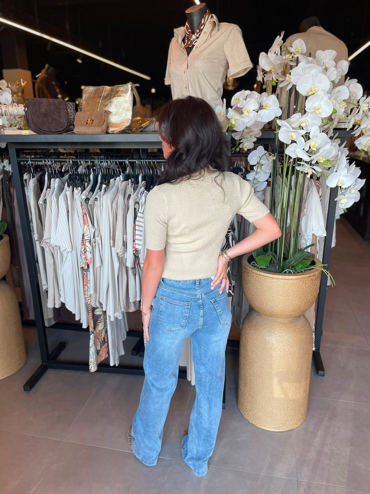Top Phylis beige