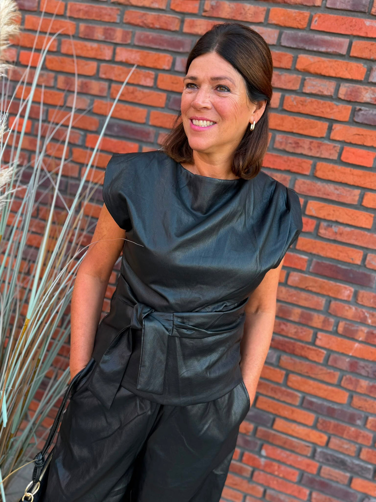 Top leatherlook Ella