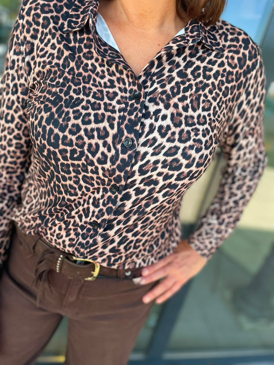 Angelle milan blouse panter