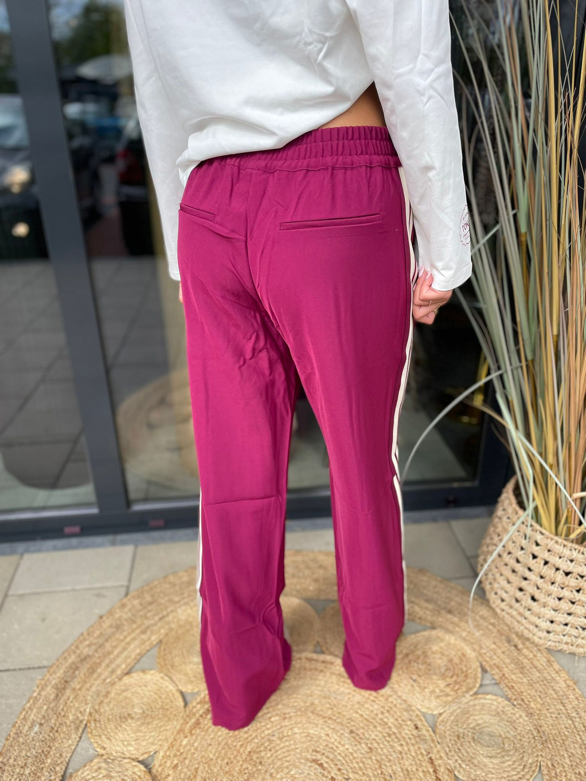 Broek Carla bordeaux