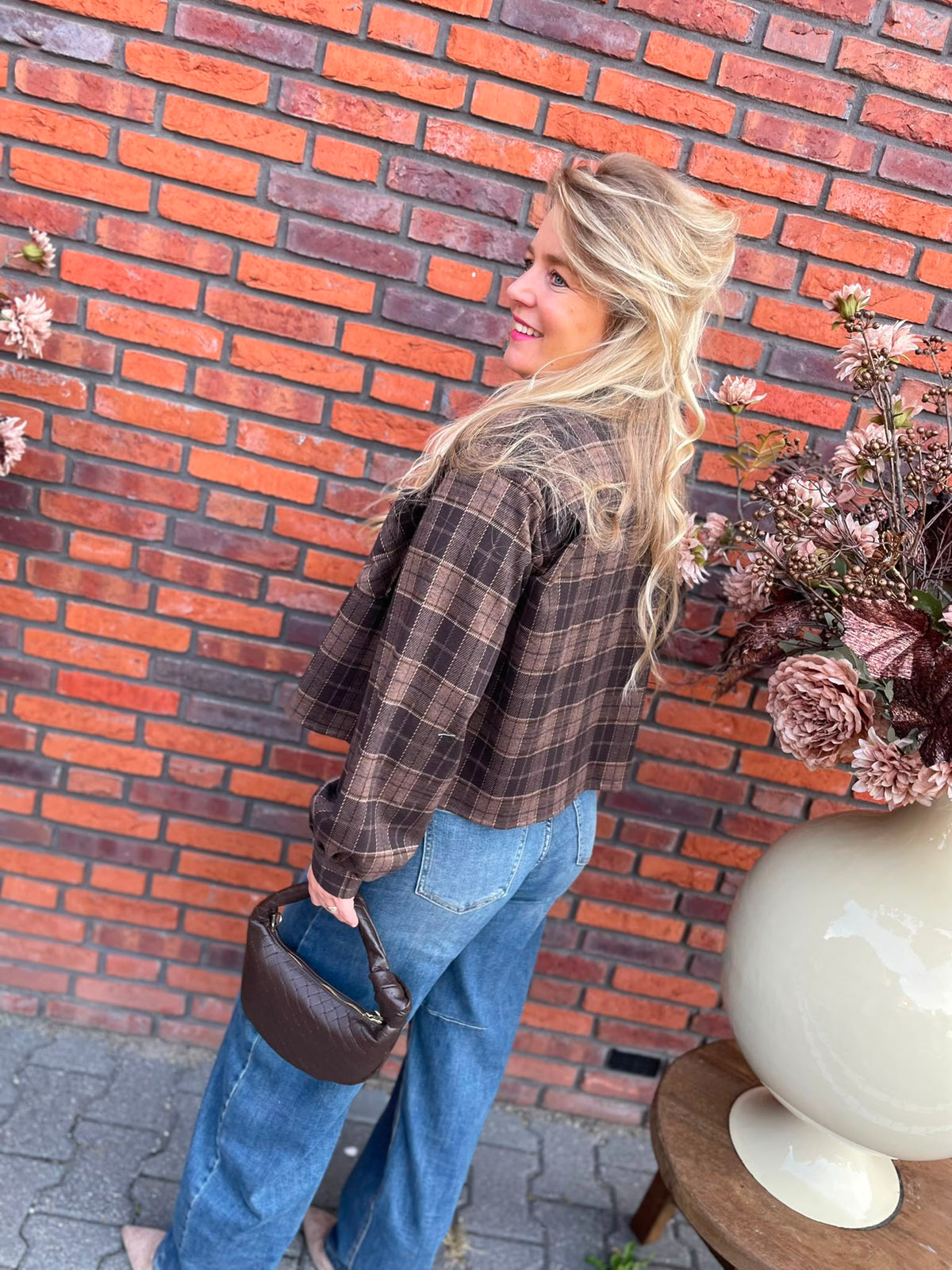 Blouse Janneke ruit
