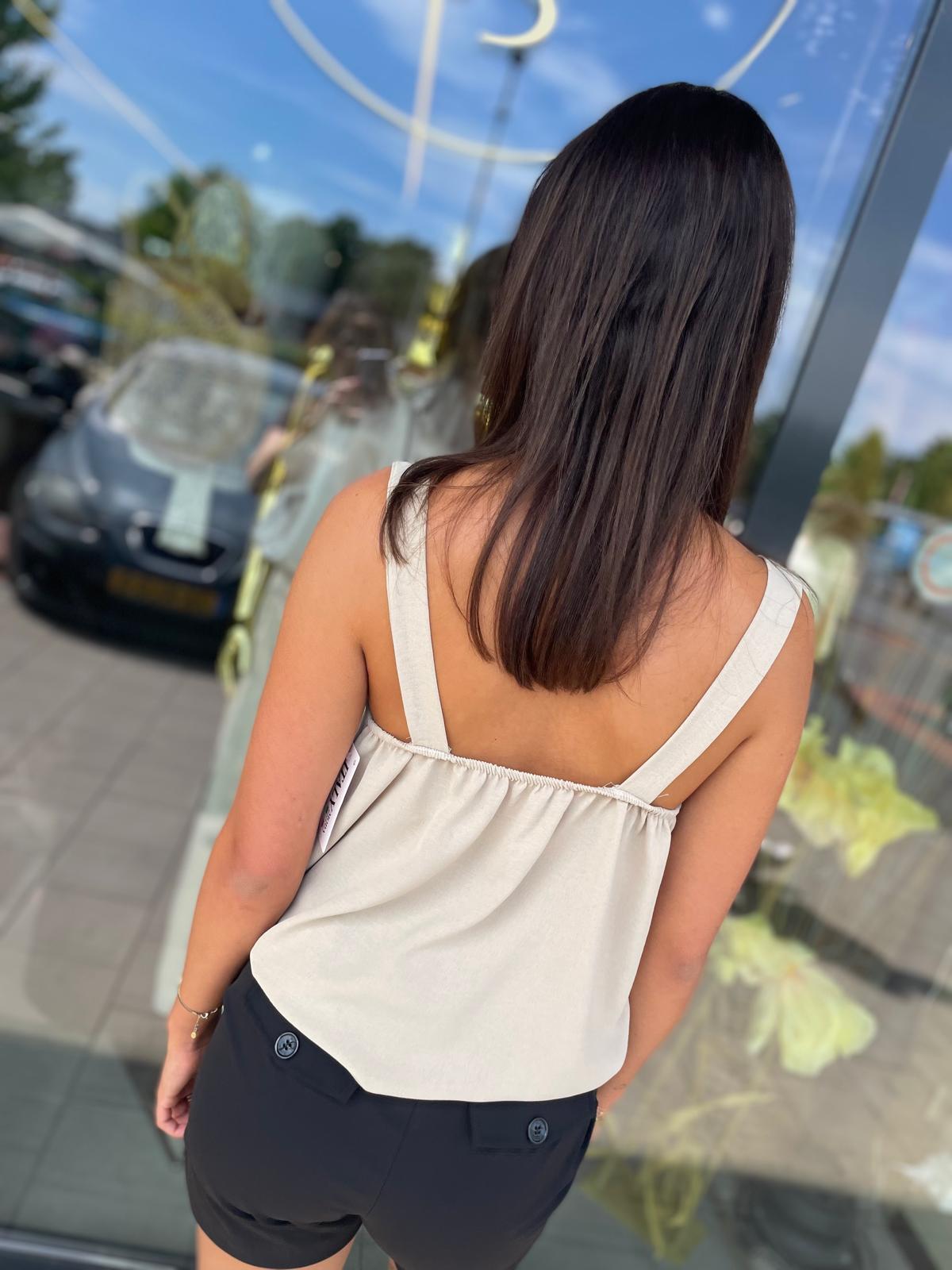 Top Carine beige