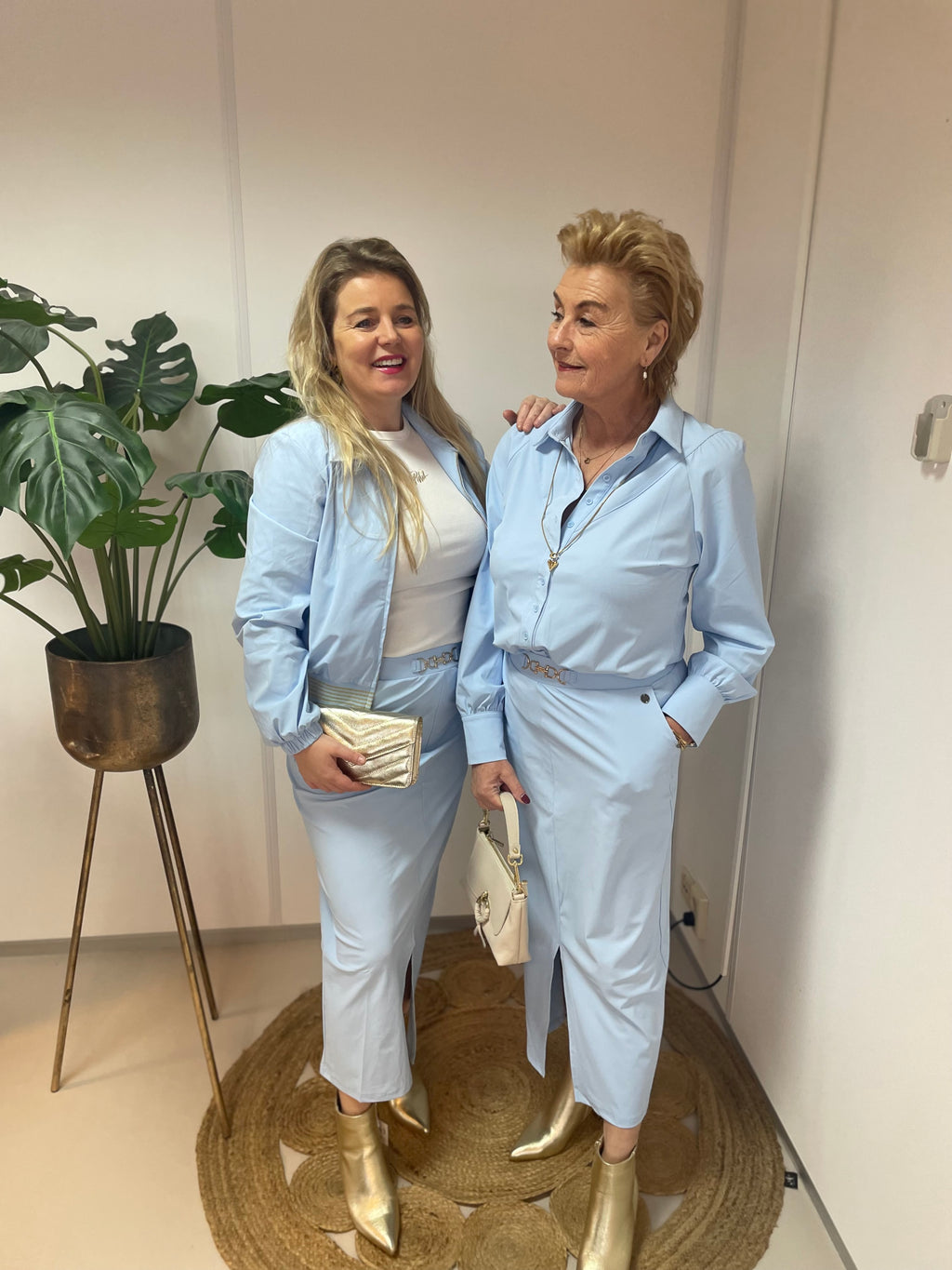 Triple Nine - Rok lichtblauw Rk7302