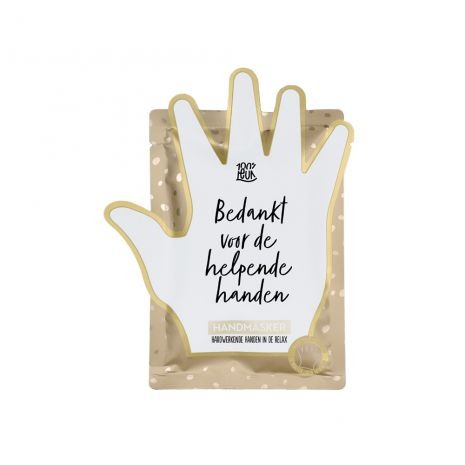 100% leuk Handmasker-helpende handen