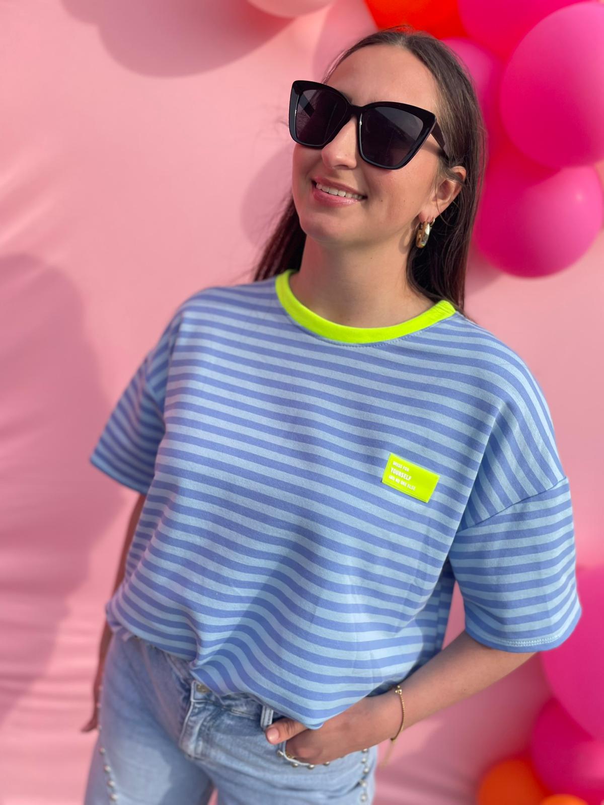 T-shirt Vita blauw