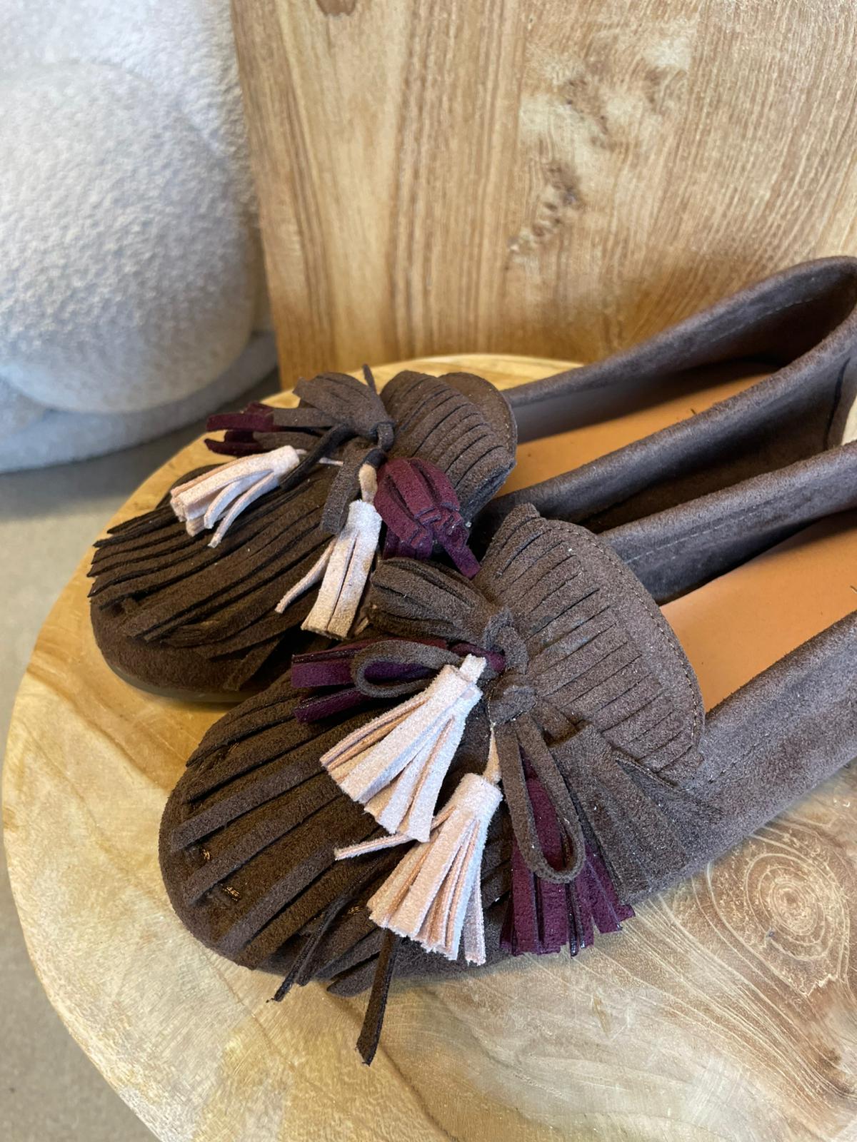 Mocassins Micky bruin