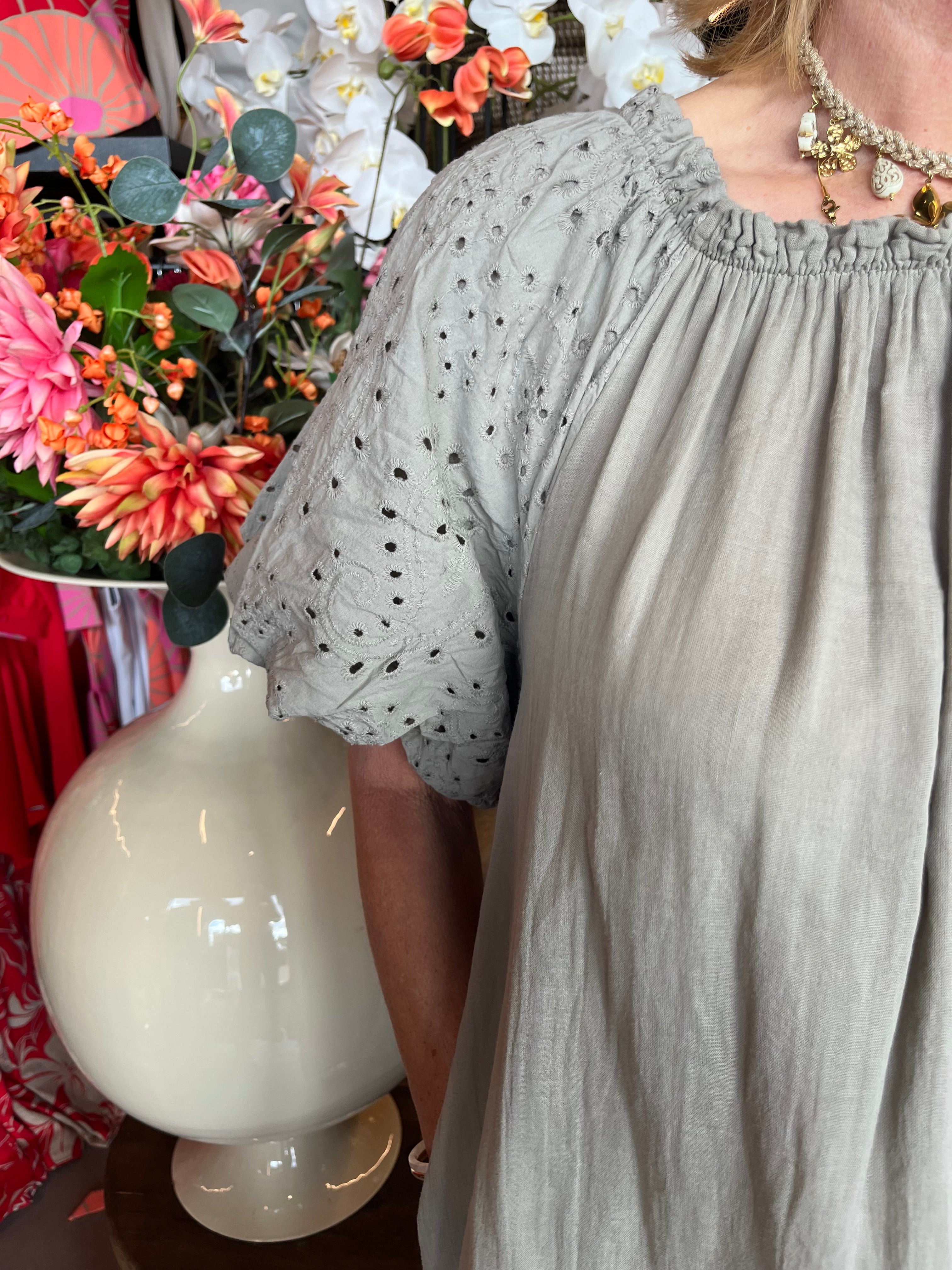 Jurk Biba Taupe