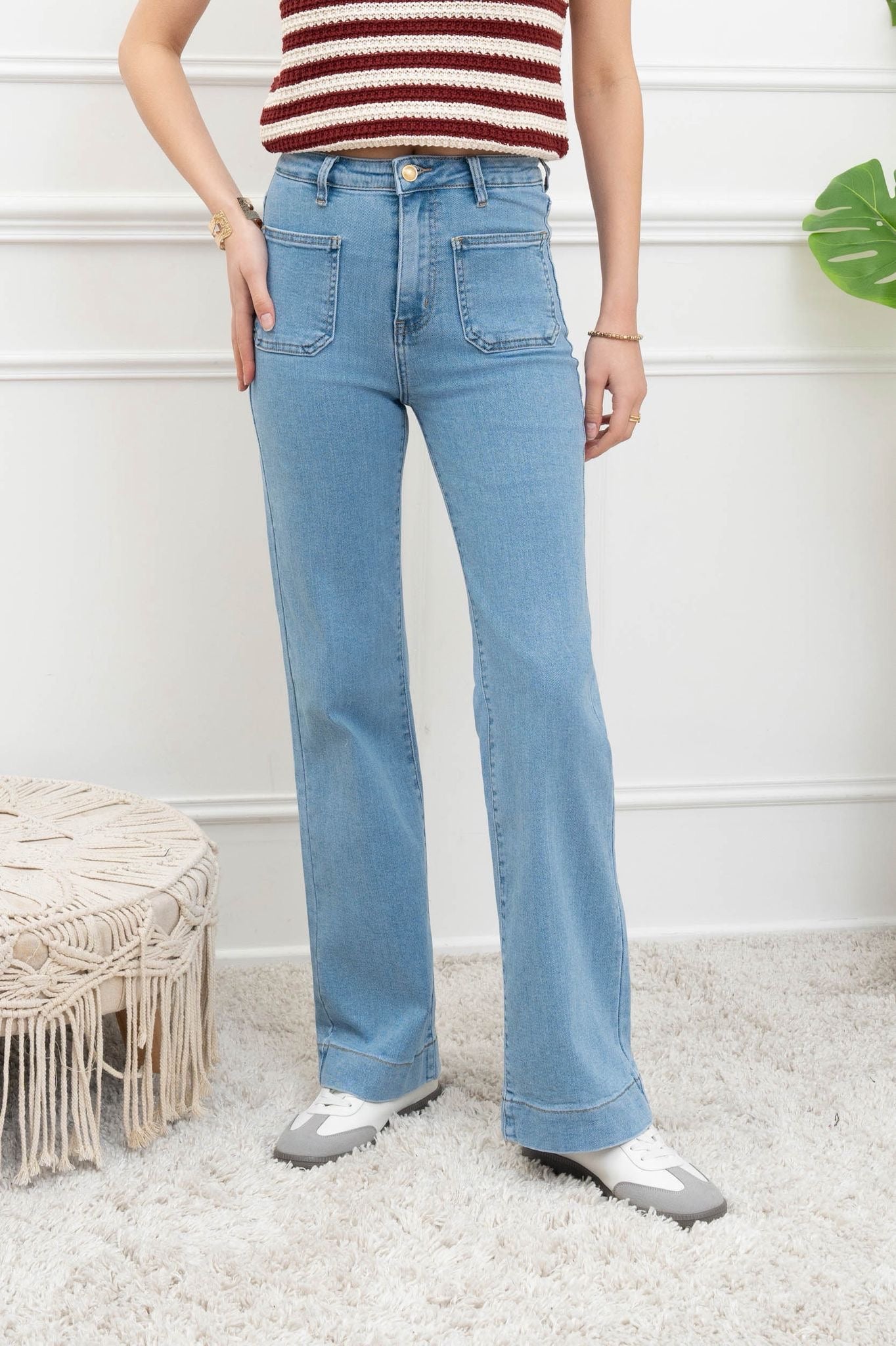 Broek Mila spijker Y6695R#