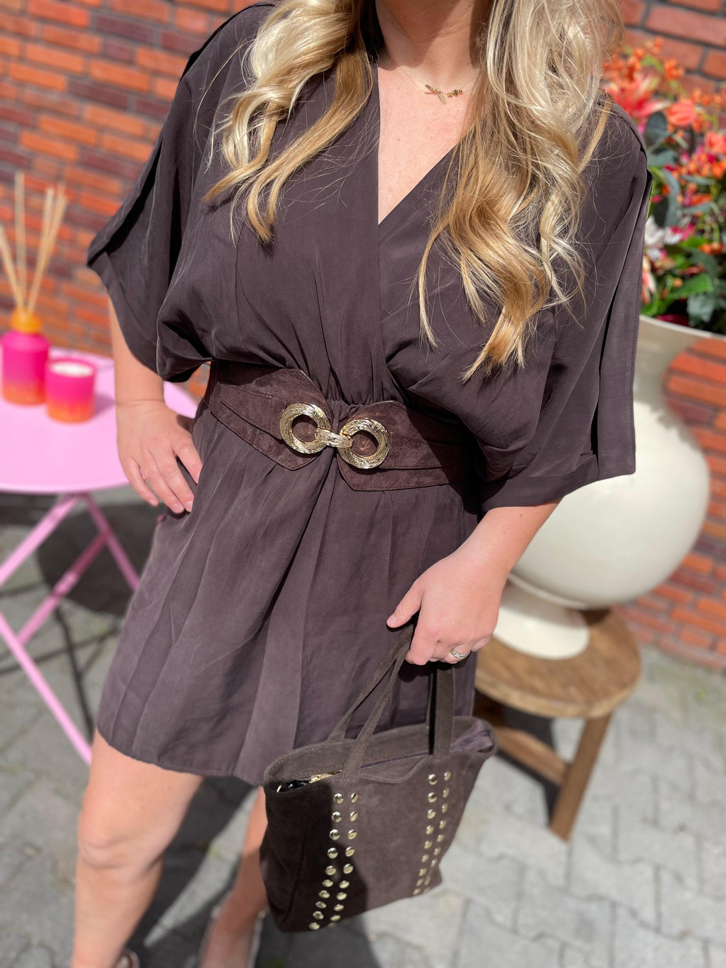 Jurk Guusje bruin