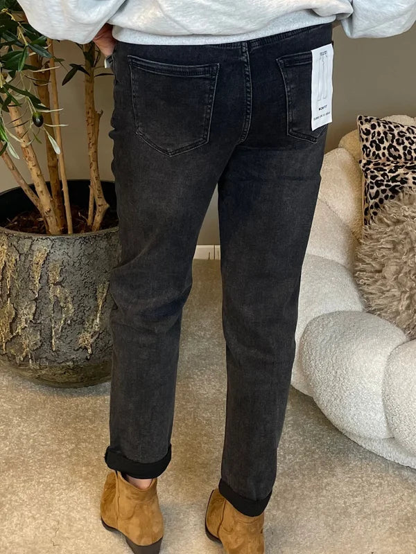 Mom jeans Marit grijs BG920-12