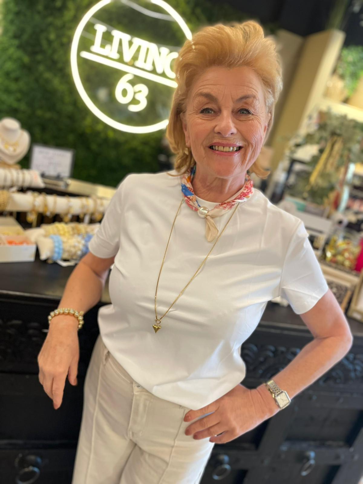 sjaaltje kleurtjes parel