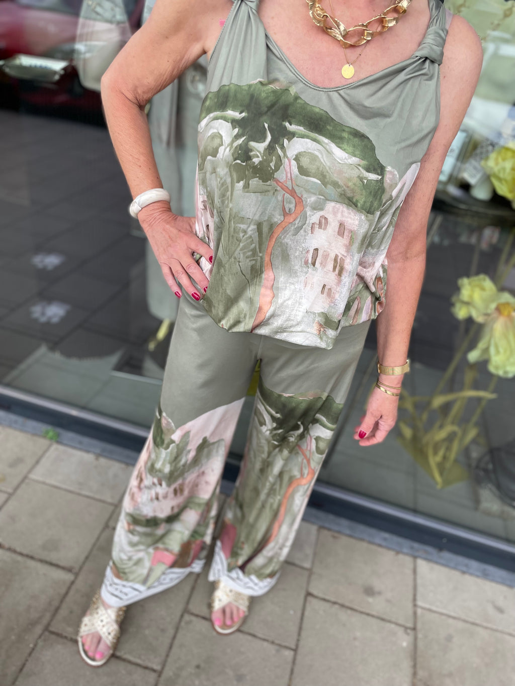 Broek Bonnie Groen