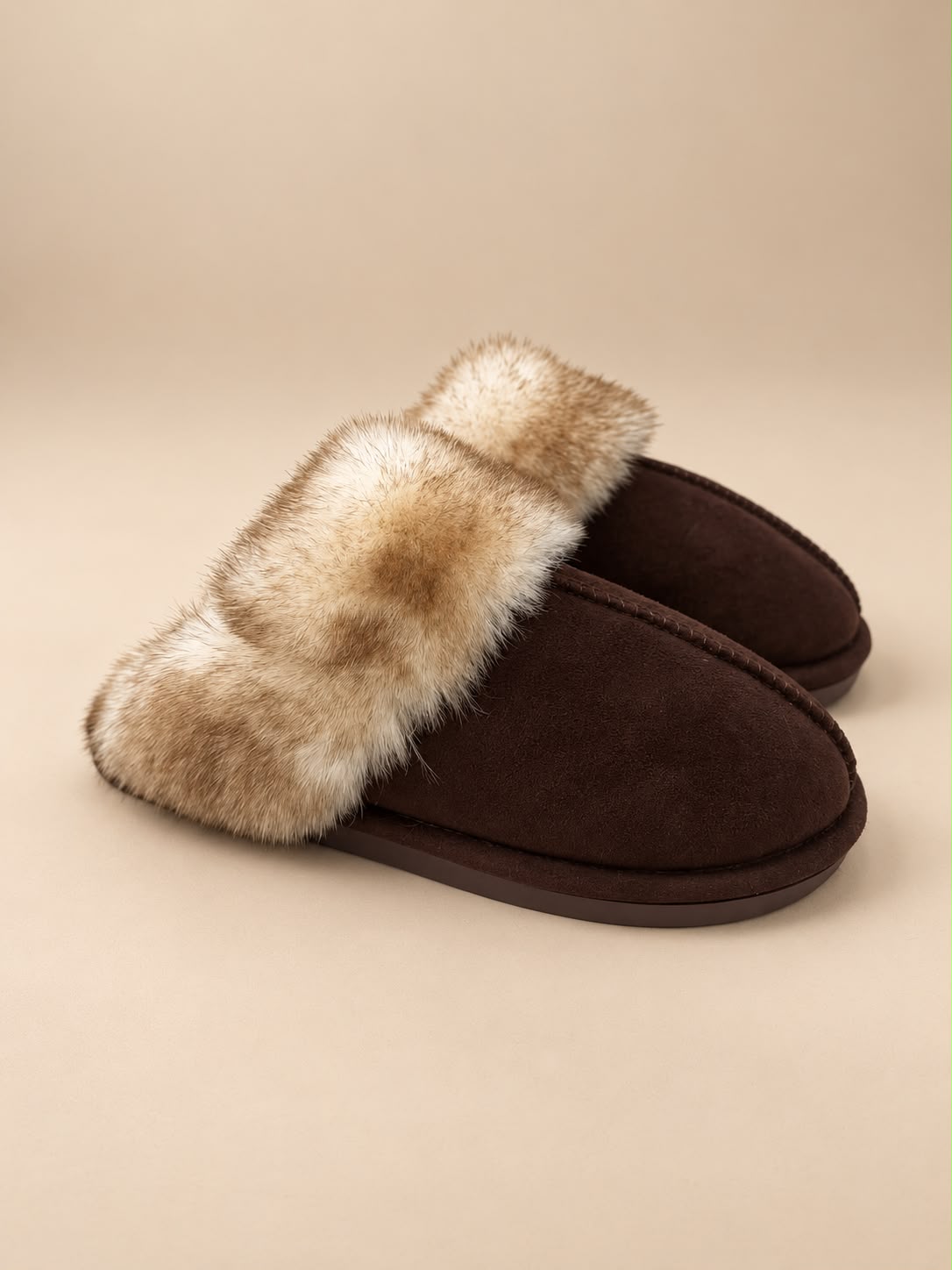 Sloffen bruin