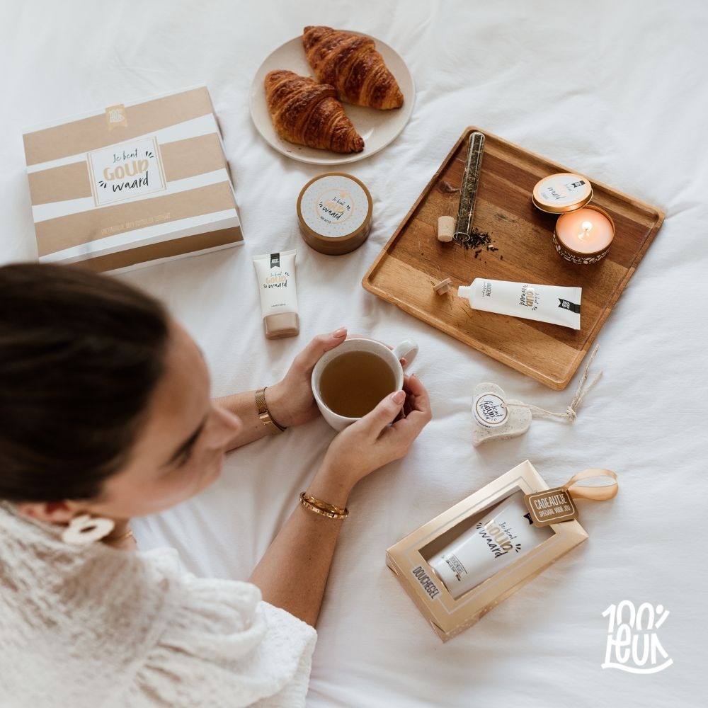 100% leuk Handcrème-je bent goud waard