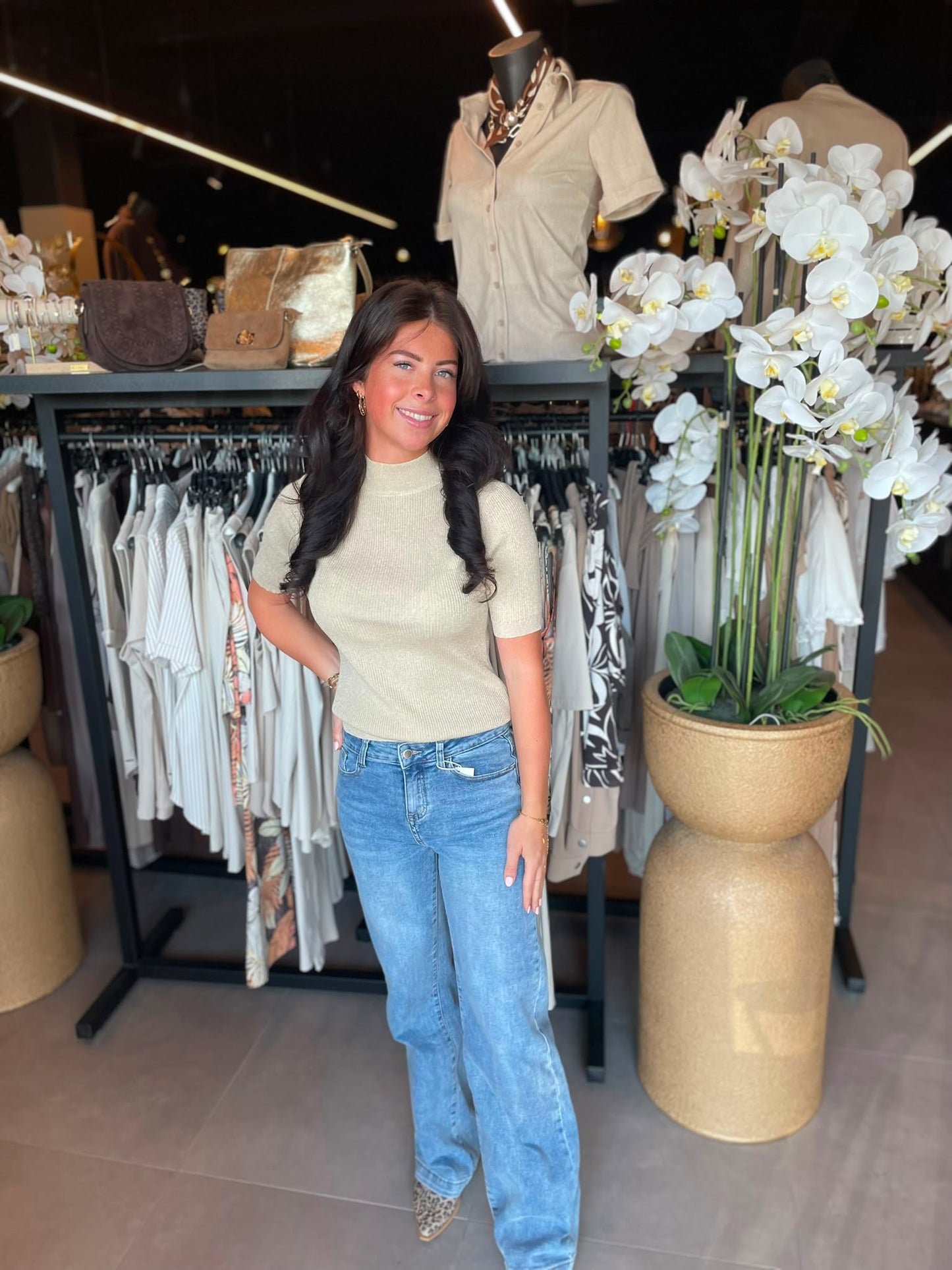 Top Phylis beige