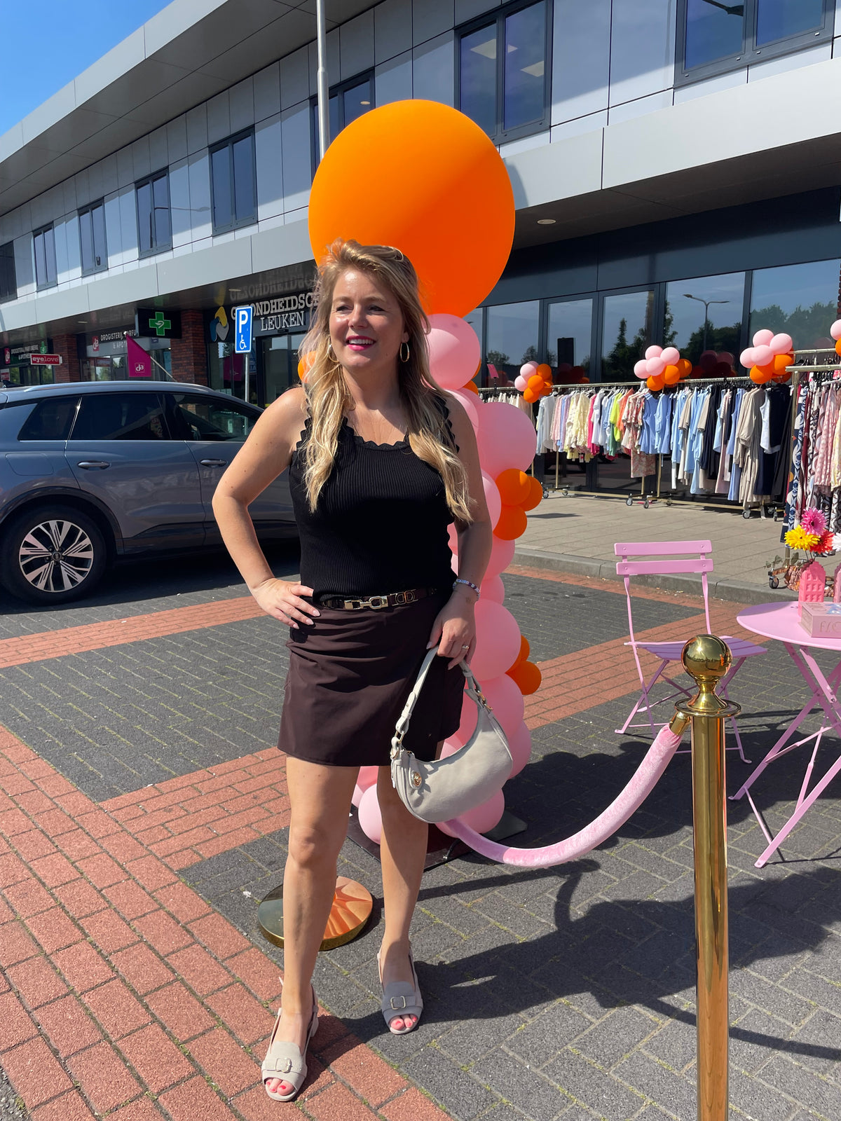Top Sunny zwart