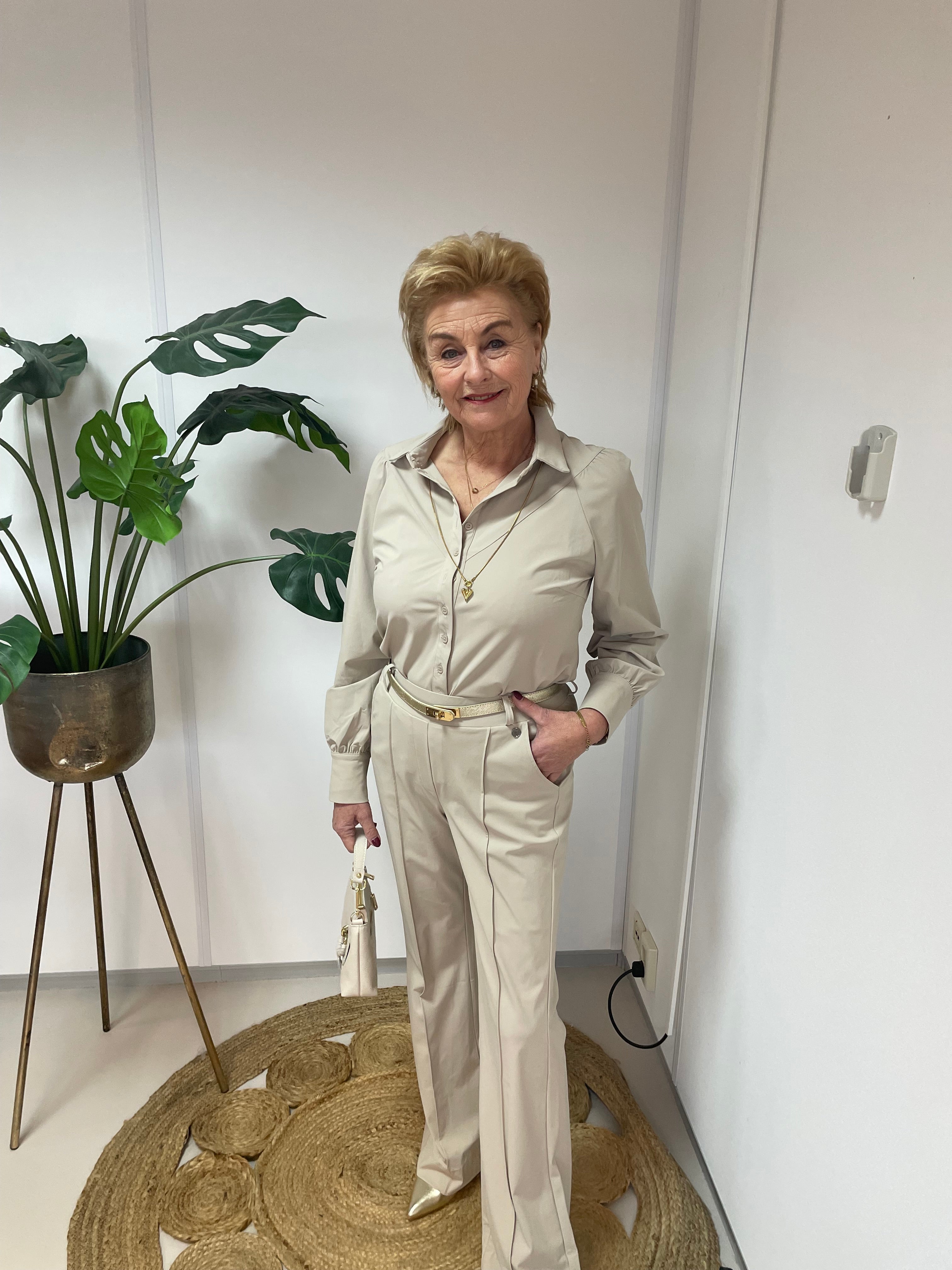 Triple Nine - Broek beige BR2301