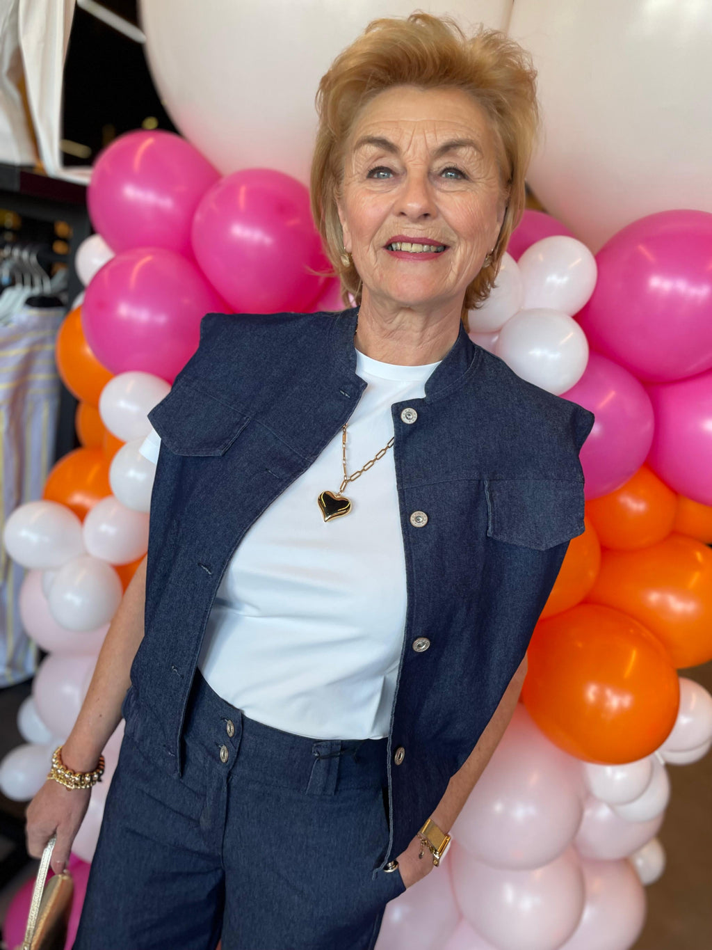 Gilet spijkerpak Nora