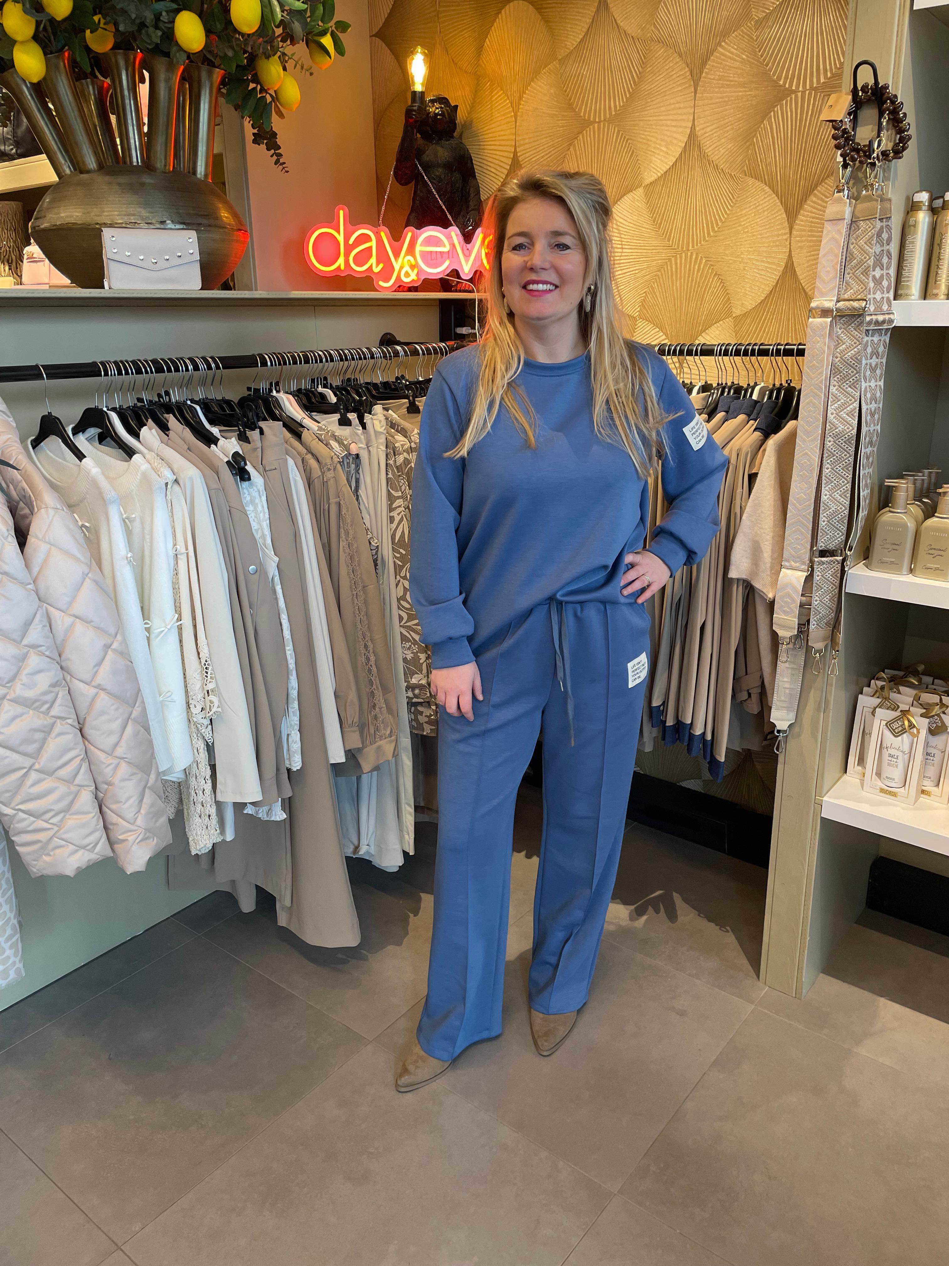 Huispak Layla jeans blauw