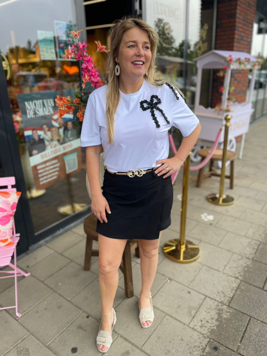 PRE-ORDER Mi Piace - Skort zwart MP202623
