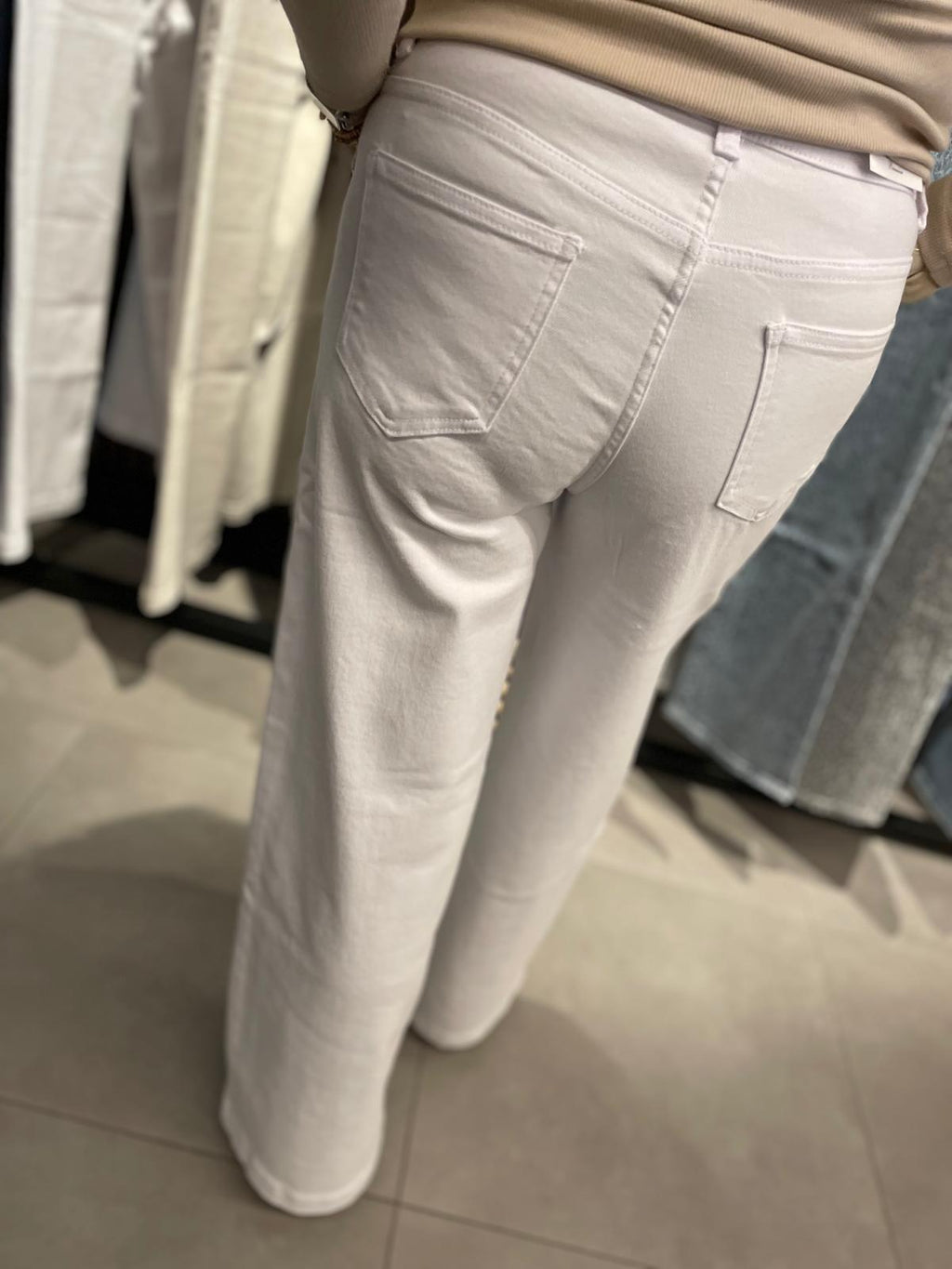 Jeans Jolanda wit LW1807