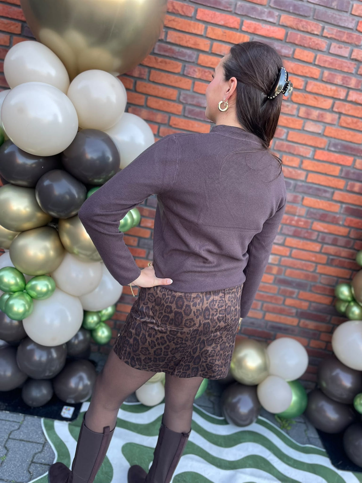 Rokje panterprint