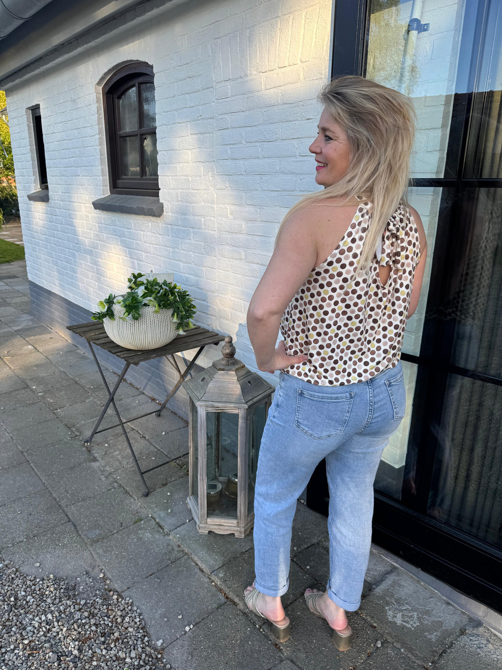 Haltertop Stip