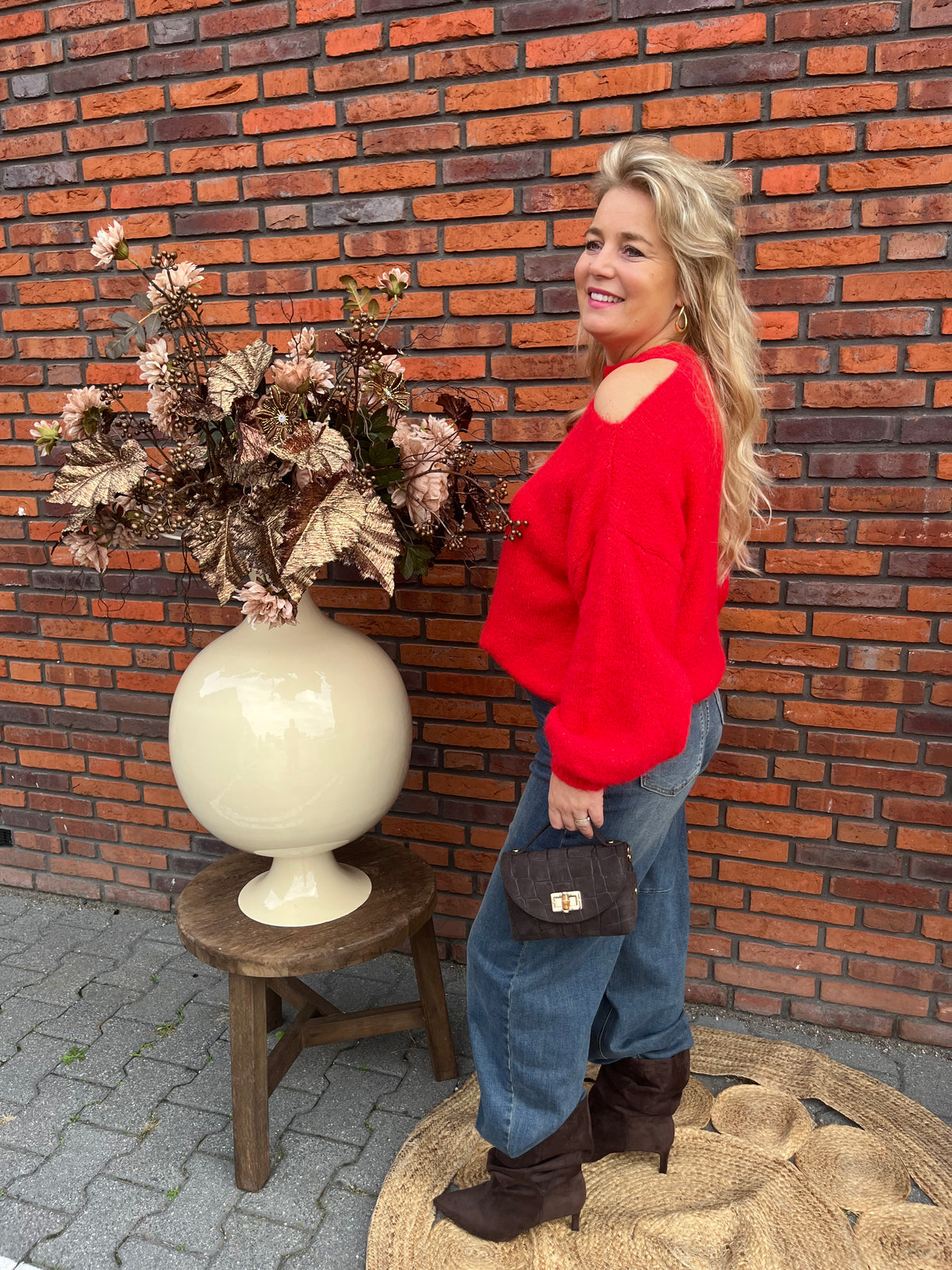 Trui blaire rood