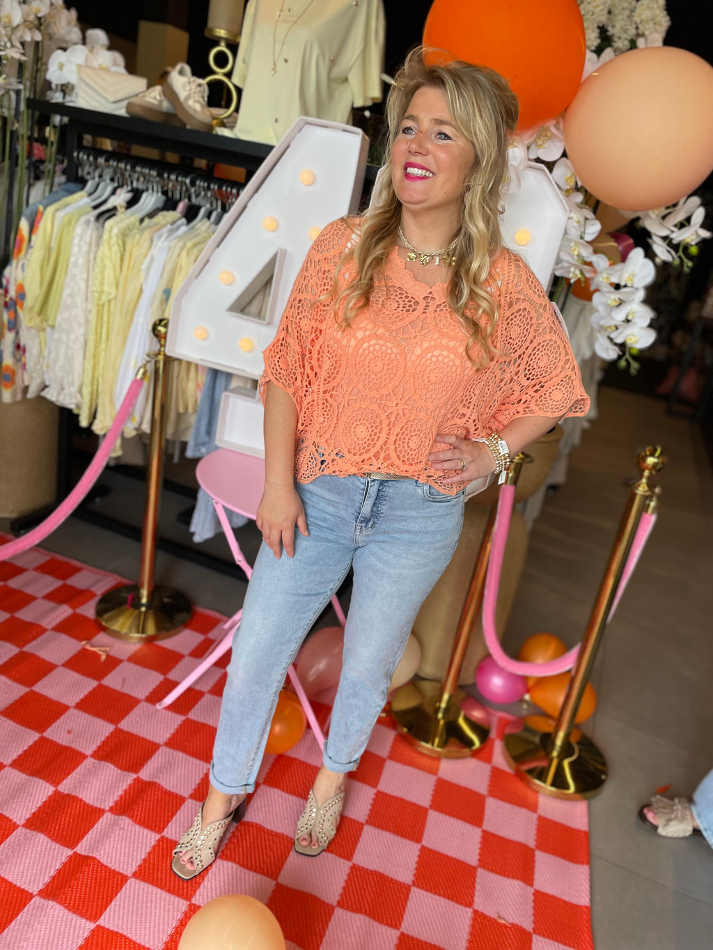 Truitje gehaakt oranje