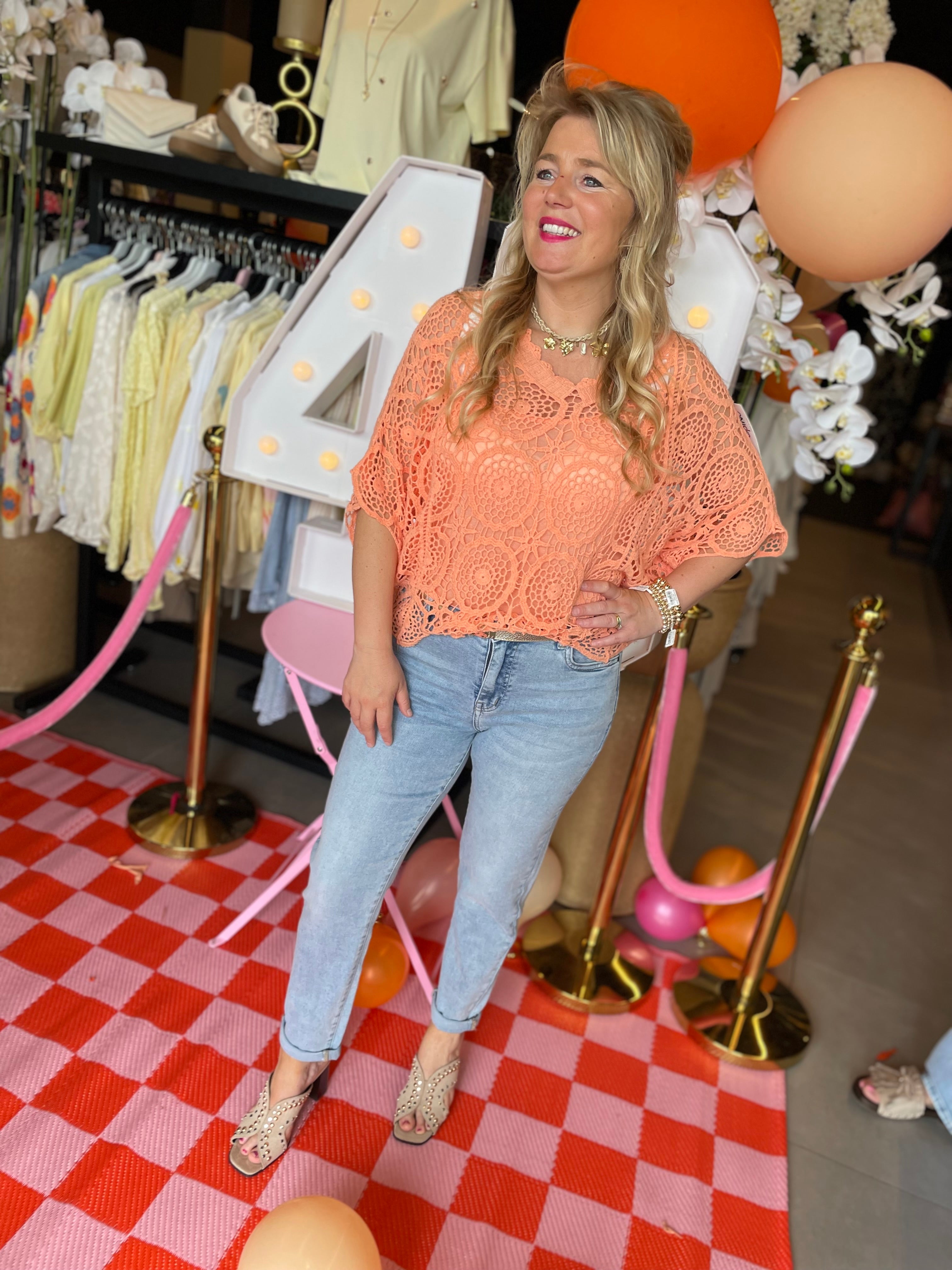 Truitje gehaakt oranje