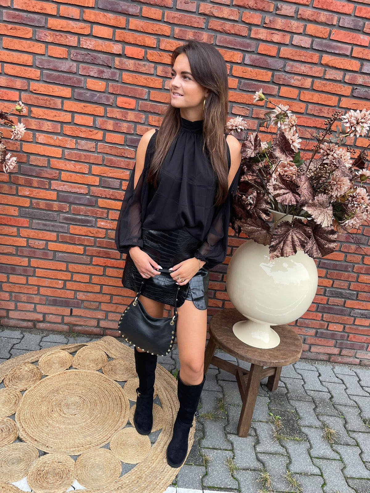Blouse Louise zwart