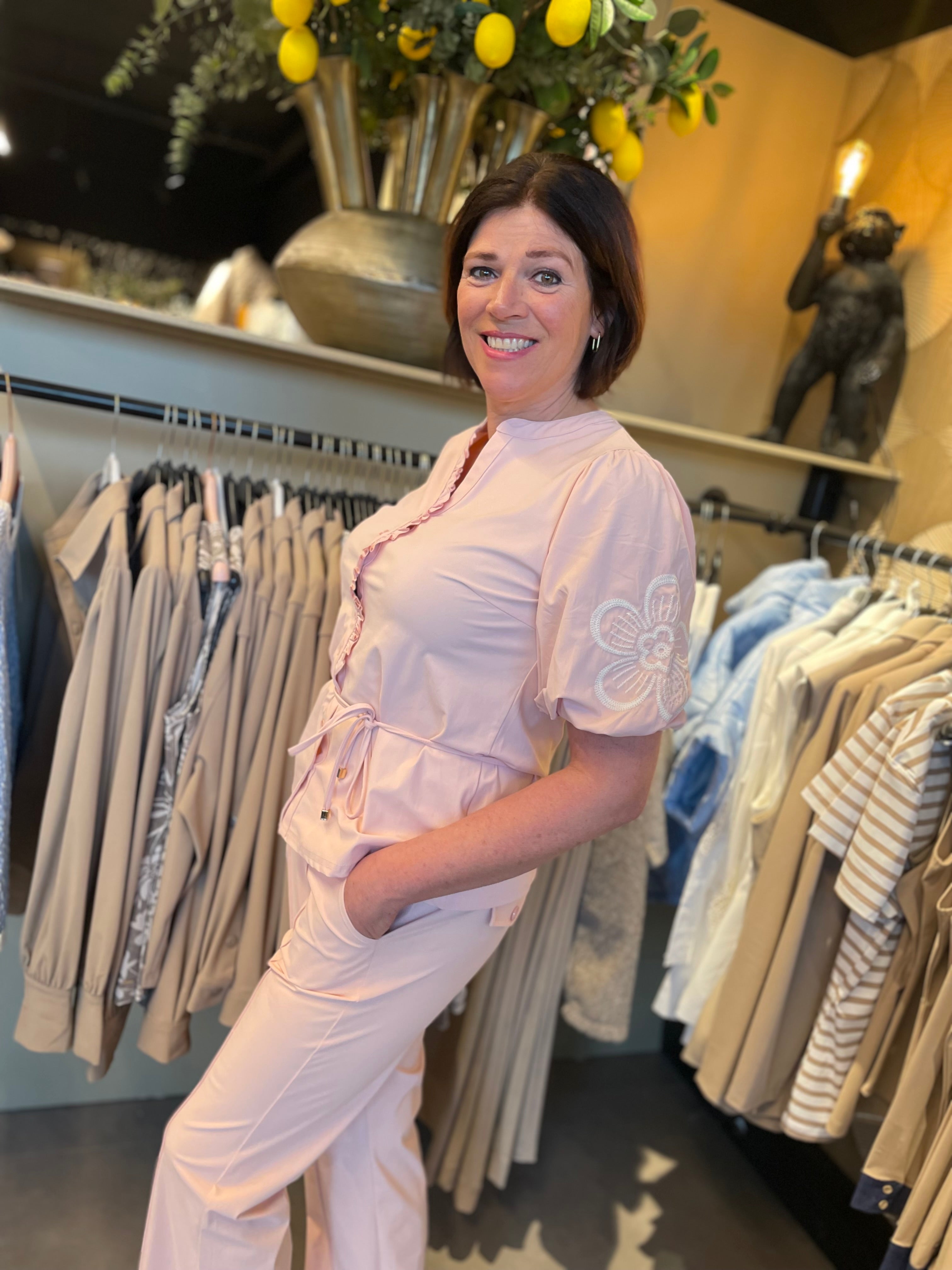 Triple Nine - Travel Blouse Rosa kleur roze- 5943