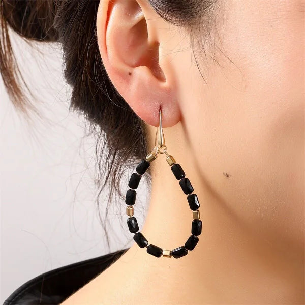 Oorbel Day & Eve Lotte zwart