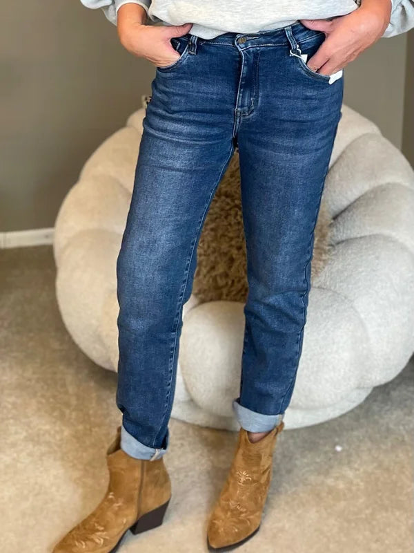 Mom jeans Marit blauw BG920-10