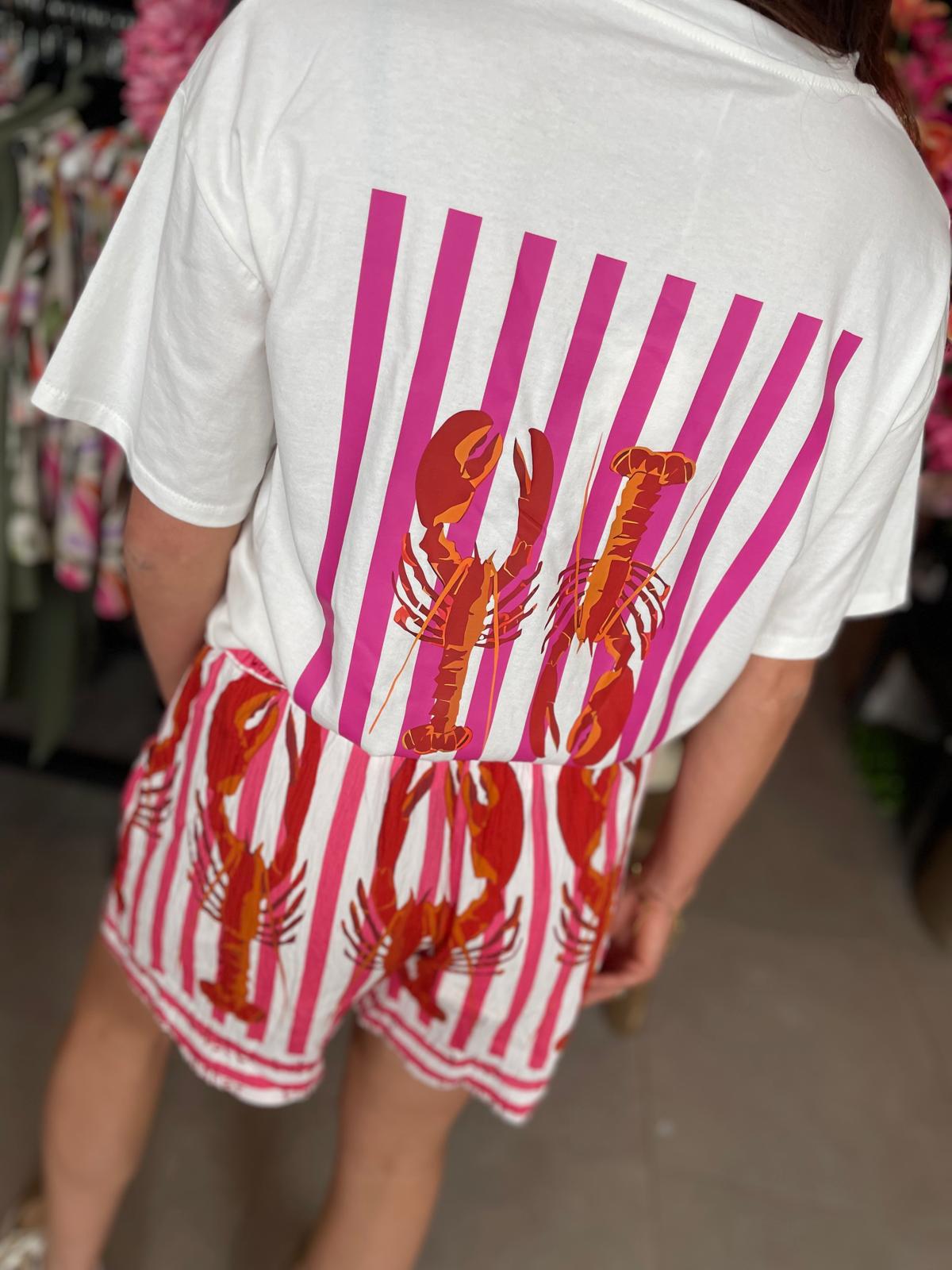 T-shirt kreeft Deesje